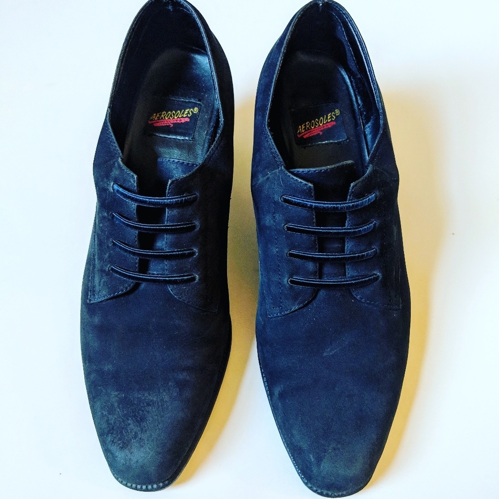 Aerosoles | Navy Blue Leather Upper "Heely"| 9